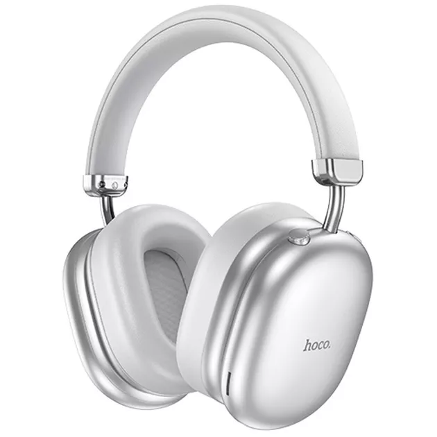 Наушники Hoco W35 Max Auspicious ANC Silver - фото 1