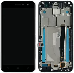 Дисплей Asus ZenFone 3 ZE520KL (Z017DB, Z017D, Z017DA, Z017DC, ZE520KL, ZA520KL) з тачскріном і рамкою, Black