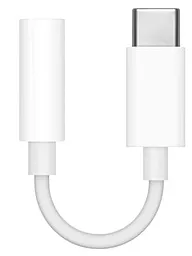 Аудио-переходник Apple Original USB-C to AUX 3.5мм Headphone Jack A2155 (MU7E2ZM/A)