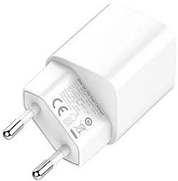 Сетевое зарядное устройство LDNio A2318C 20W QC/PD USB-A-C + USB-C-C cable White - миниатюра 6