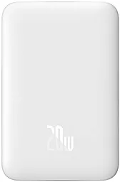 Бездротовий (магнітний) повербанк Baseus Magnetic Mini 10000 mAh 20W White (PPCX030002)