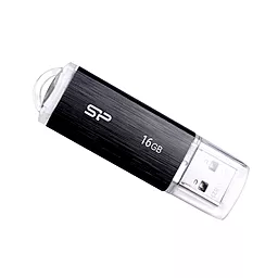 Флешка Silicon Power 16GB USB Ultima U02 Black (SP016GBUF2U02V1K)