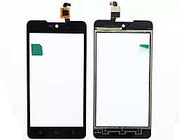 Сенсор (тачскрін) Wiko Rainbow Lite, Micromax Q340 Black - фото Сенсор (тачскрін) Wiko Rainbow Lite, Micromax Q340 Black