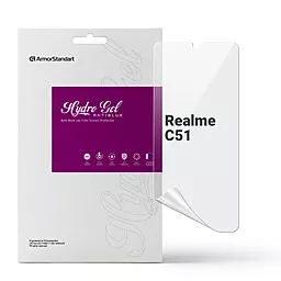 Гидрогелевая пленка ArmorStandart Anti-Blue для Realme C51, Note 50 (ARM72843) - фото Гидрогелевая пленка ArmorStandart Anti-Blue для Realme C51, Note 50 (ARM72843)