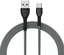Кабель USB ColorWay USB Type-C Cable 3A Grey (CW-CBUC041-GR) - миниатюра 3