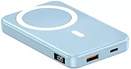 Повербанк Epik JJT-A27-1 PD20W+QC 22.5W 10000 mAh Light blue - фото Повербанк Epik JJT-A27-1 PD20W+QC 22.5W 10000 mAh Light blue