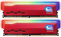 Оперативная память Geil DDR4 16GB (2x8GB) 3200MHz Orion RGB Racing (GOSR416GB3200C16BDC) Red