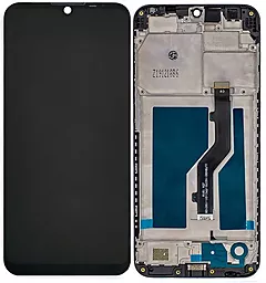 Дисплей ZTE Blade A7 2019 (LLFBH06116370-FPC-01-190108) с тачскрином и рамкой, оригинал, Black - фото Дисплей ZTE Blade A7 2019 (LLFBH06116370-FPC-01-190108) с тачскрином и рамкой, оригинал, Black