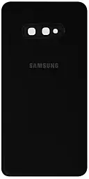 Задня кришка корпусу Samsung Galaxy S10e 2019 G970F зі склом камери Original Prism Black - фото Задня кришка корпусу Samsung Galaxy S10e 2019 G970F зі склом камери Original Prism Black