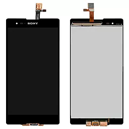 Дисплей Sony Xperia T2 Ultra (D5303, D5306, D5322) з тачскріном, Black - фото Дисплей Sony Xperia T2 Ultra (D5303, D5306, D5322) з тачскріном, Black