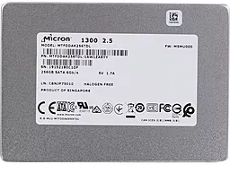 SSD Накопитель Micron Crucial 1300 256 GB (MTFDDAK256TDL-1AW1ZABYY) - фото SSD Накопитель Micron Crucial 1300 256 GB (MTFDDAK256TDL-1AW1ZABYY)