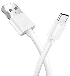 Кабель T-PHOX Nets T-C801 USB-A - Type-C 12w 2.4a 1.2м cable White