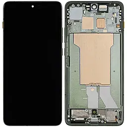 Дисплей Motorola Edge 70 (XT2601-2) с тачскрином и рамкой, оригинал, Bronze Green - фото Дисплей Motorola Edge 70 (XT2601-2) с тачскрином и рамкой, оригинал, Bronze Green