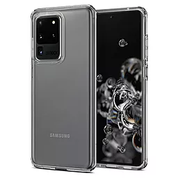 Чохол Spigen Liquid Crystal для Samsung Galaxy S20 Ultra Crystal Clear (ACS00709)