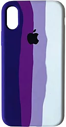 Чехол 1TOUCH Silicone Case Full для Apple iPhone XR Rainbow 6