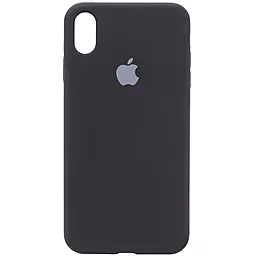 Чехол Silicone Case Full для Apple iPhone XS Max Black
