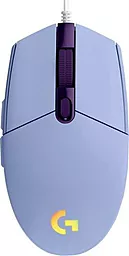 Комп'ютерна мишка Logitech G102 Lightsync USB Lilac (910-005854, 910-005857) Lilac