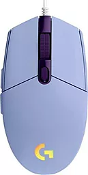 Компьютерная мышка Logitech G102 Lightsync USB Lilac (910-005854, 910-005857) Lilac - фото Компьютерная мышка Logitech G102 Lightsync USB Lilac (910-005854, 910-005857) Lilac