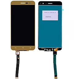 Дисплей Asus ZenFone 3 ZE520KL (Z017DB, Z017D, Z017DA, Z017DC, ZE520KL, ZA520KL) з тачскріном, Gold
