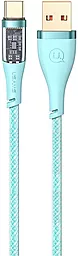Кабель Usams USB-A - Type-C 66w 6a 1.2м Huawei SCP cable Blue (US-SJ572) - фото Кабель Usams USB-A - Type-C 66w 6a 1.2м Huawei SCP cable Blue (US-SJ572)