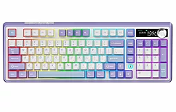 Клавиатура Ajazz AK980 RGB Clear Sky Switch Wireless With Screen (AK980-CS-PWB)