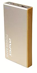 Повербанк Awei P93K 10000 mAh Gold - фото Повербанк Awei P93K 10000 mAh Gold