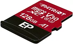 Карта памяти Patriot microSDXC 128GB EP Series Class 10 UHS-I U3 V30 A1 + SD-адаптер (PEF128GEP31MCX) - миниатюра 3