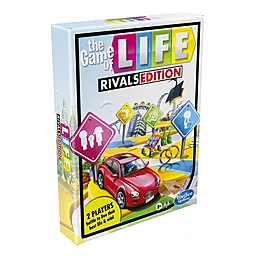 Настольная игра Hasbro Game of Life дорожная Rivals Edition (E8134_E9268) - фото Настольная игра Hasbro Game of Life дорожная Rivals Edition (E8134_E9268)