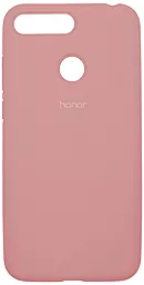 Чехол 1TOUCH Silicone Cover Huawei Y7 Prime 2018 Light Pink