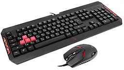 Комплект (клавиатура+мышка) A4Tech Bloody Black USB Q1100 (Q100+S2)