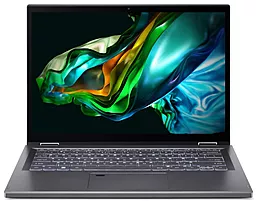 Ноутбук Acer Aspire 5 Spin A5SP14-51MTN-73BA Steel Gray (NX.KHKEU.001) - фото Ноутбук Acer Aspire 5 Spin A5SP14-51MTN-73BA Steel Gray (NX.KHKEU.001)