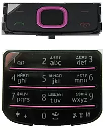 Клавиатура Nokia 6700 Classic Black/Pink