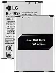 Аккумулятор LG H736 G4S / BL-49SF (2300 mAh) 12 мес. гарантии - миниатюра 5