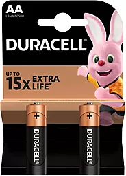 Батарейки Duracell AA (LR6) MN1500 2шт