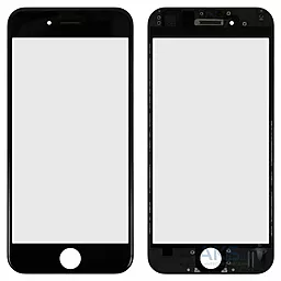 Корпусне скло дисплея Apple iPhone 6 чорний, рамка - фото Корпусне скло дисплея Apple iPhone 6 чорний, рамка