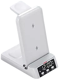 Бездротова док-станція EasyLife A60 25w 4-in-1 wireless charger white - фото Бездротова док-станція EasyLife A60 25w 4-in-1 wireless charger white