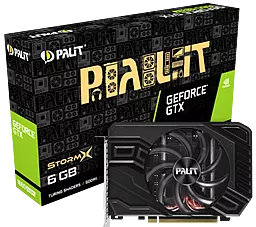 Відеокарта Palit GeForce GTX 1660 Super 6GB StormX (NE6166S018J9-161F) - мініатюра 4