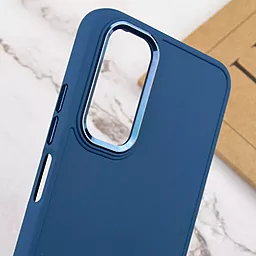 Чехол Epik TPU Bonbon Metal Style для Samsung Galaxy A13 4G Denim Blue - миниатюра 5