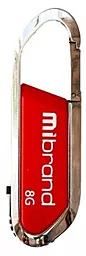 Флешка Mibrand Aligator 8GB USB 2.0 (MI2.0/AL8U7DR) Dark Red - фото Флешка Mibrand Aligator 8GB USB 2.0 (MI2.0/AL8U7DR) Dark Red