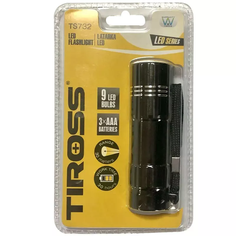 Ліхтарик Tiross TS-732 Black - фото 2