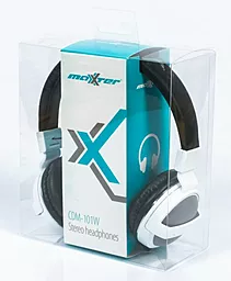Наушники Maxxter CDM-101 White - миниатюра 2 Наушники Maxxter CDM-101 White - миниатюра 2