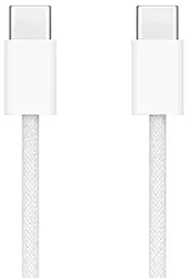 USB PD Кабель Apple Woven USB-C to USB-C Replacement Cable White