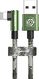 USB Кабель Baseus Camouflage Lightning Cable Green (CALMC-A06)