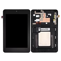 Дисплей для планшета Asus MeMO Pad HD7 ME173X (K00B) (#LD070WX4-SM01, LD070WX3-SL01) + Touchscreen with frame Black - фото Дисплей для планшета Asus MeMO Pad HD7 ME173X (K00B) (#LD070WX4-SM01, LD070WX3-SL01) + Touchscreen with frame Black