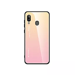 Чохол BeCover Gradient Glass Samsung A305 Galaxy A30 Yellow-Pink (703555)