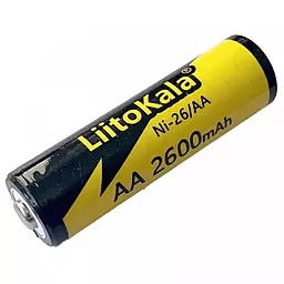 Аккумулятор LiitoKala AA 2600mAh 1.2V Ni-26/AA Ni-MH 1шт (10227)