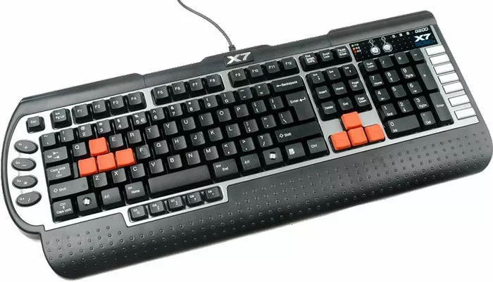 Клавіатура A4Tech X7-G800V Black - фото 3