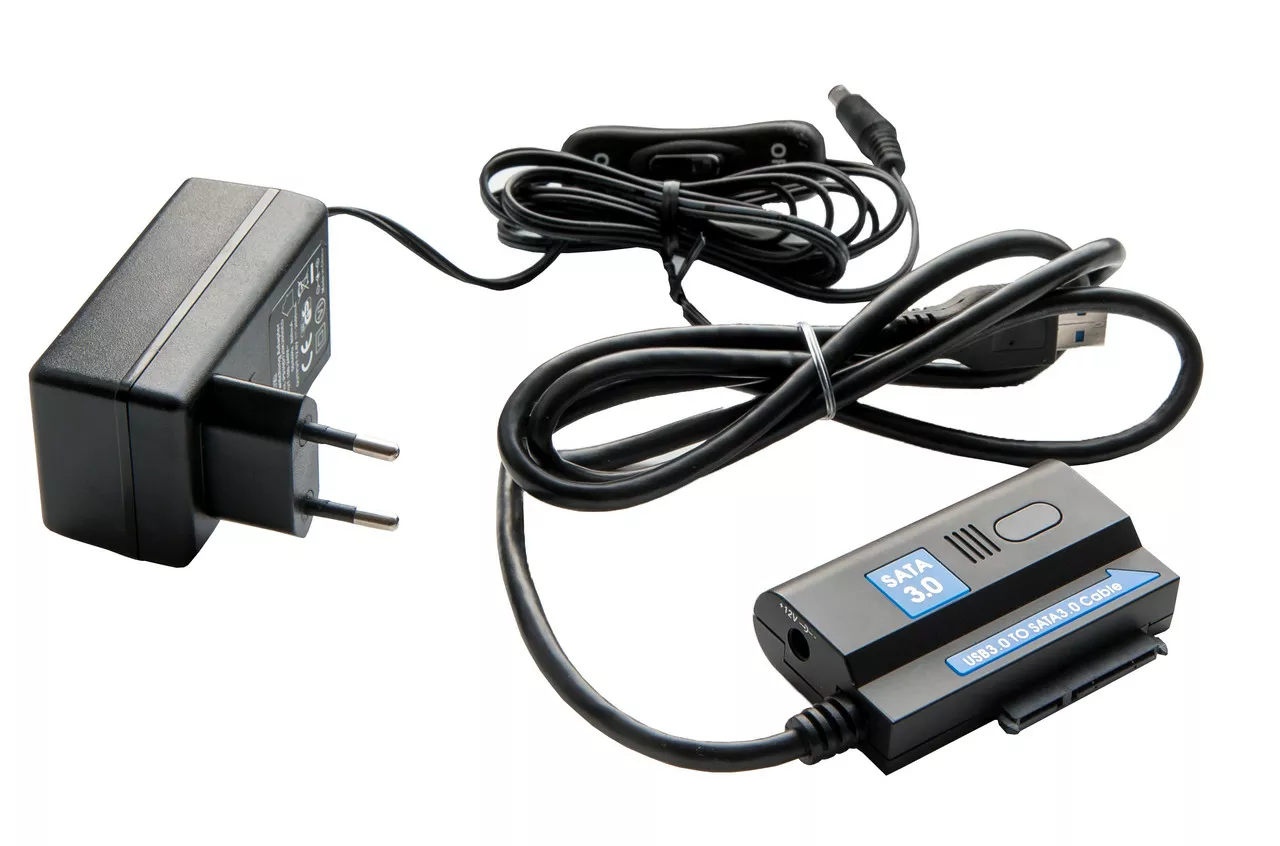 Адаптер Wiretek WK-UST3 USB3.1 to SATA3 - фото 2
