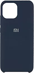 Чохол Epik Silicone Cover (AAA) Xiaomi Mi 11 Midnight Blue