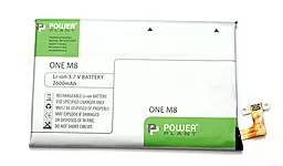 Акумулятор HTC One M8 Dual Sim M8E / BOP6B100 / DV00DV6193 (2600 mAh) PowerPlant